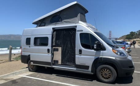 2022 Winnebago Solis 59P w/sofa bed, pop-up tent & upgraded suspension!