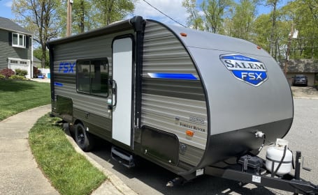 Ditch the tent! 2021 Salem FSX Bunkhouse! Tow w/SUV!