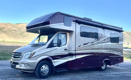 STELLA the luxury Diesel Mercedes. Easy to drive!