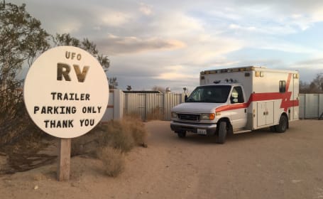 Huey the Retired Ambulance