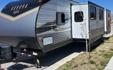 2021 Forest River Aurora 32BDS w/ Bunkhouse Travel Trailer