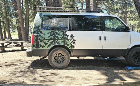 Adventure ready AWD Astro camping van