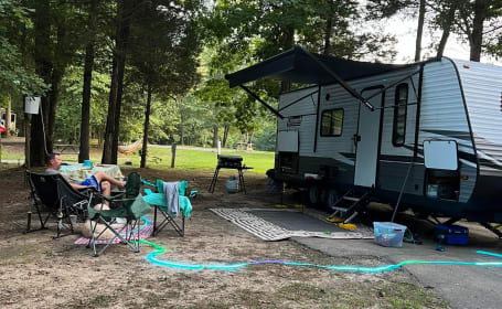 Leave the world behind!! Coleman 214BH