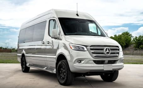 Luxury sprinter passenger van