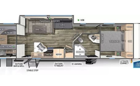 2024 Forest River Cherokee Grey Wolf