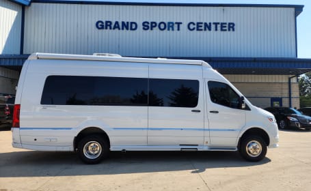 Luxury adventure van