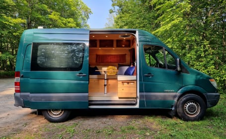 Edgar: Converted Dodge Sprinter Van, High Top