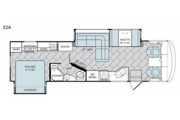 2018 Holiday Rambler Vacationer XE 32A