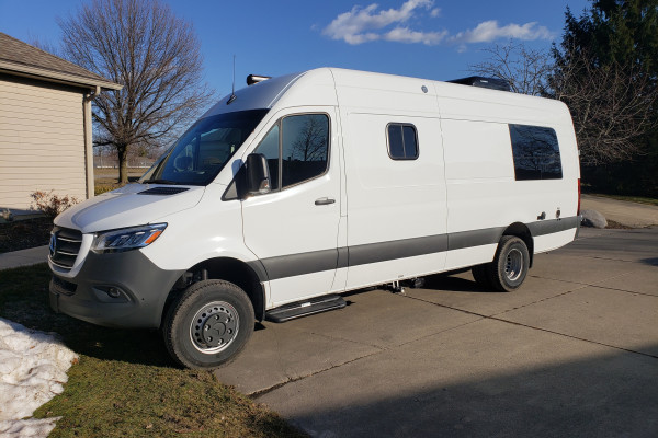 LUXURY 2020 Mercedes SPRINTER HIGH ROOF 4x4 Dually