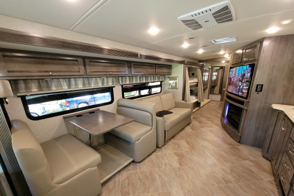 2019 Winnebago Forza 38W Bunk House with 2 Full Bathrooms