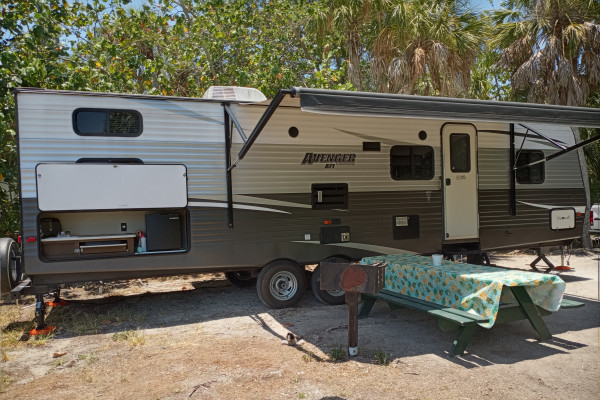 WE DELIVER AND SET UP AT FORT DESOTO CAMPGROUNDS