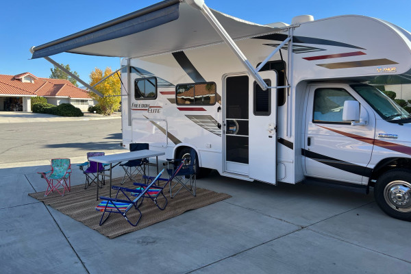 Small RV, very easy to drive with no pop outs to deal with.