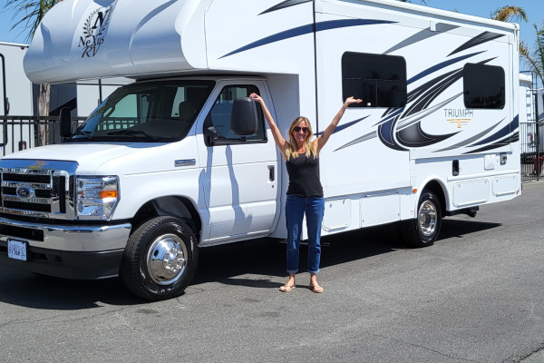 New luxury 2022 Nexus RV Triumph custom. Free Solar Power. Free WIFI