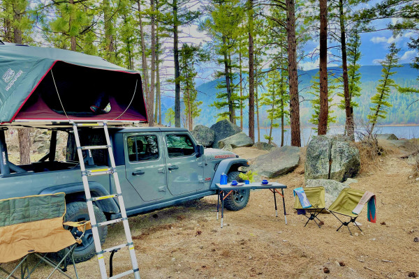 2021 Jeep Gladiator Mojave with iKamper Tent!