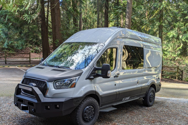 The Chopper: 2022 Ford Transit Grit Overland GO A/T