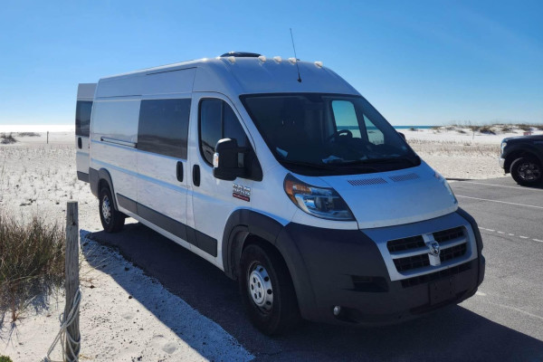 Betty White - HAS AC! - Campervan Sleeper - ProMaster Dodge '14