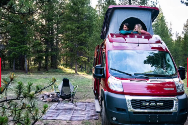 New Red 2023 Winnebago Solis 59PX Dream Machine