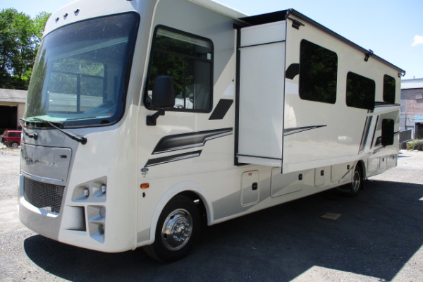 2024 37' Forest River Coachmen Mirada with 8 seatbelts, sleeps up to 9
