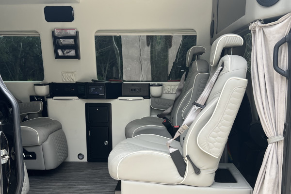 2022 Sprinter. Luxury Cruiser. Seats 12. Great for tailgating or cruising.