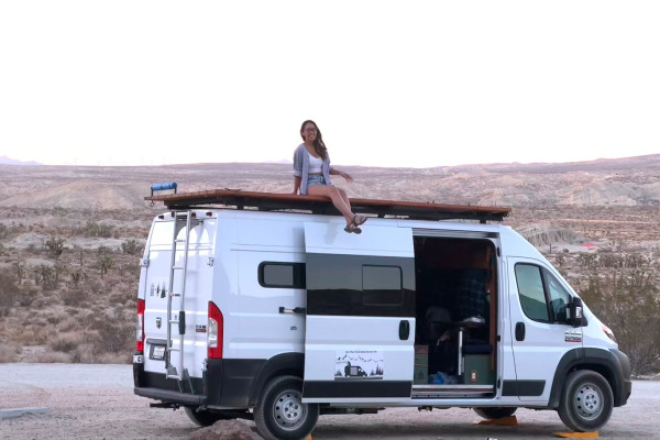 Ultra cute BEAR CABIN VAN~ Promaster 2500