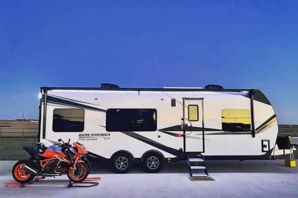 2022 ATC Luxury Toy Hauler! Top of the line, the best toy hauler.