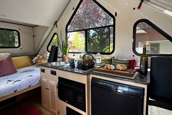A-Liner Trailer for your comfortable home away from home.