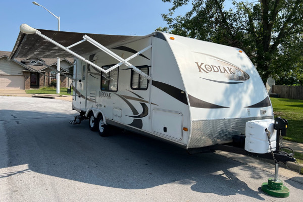 Relax outdoors in a 2012 Kodiak