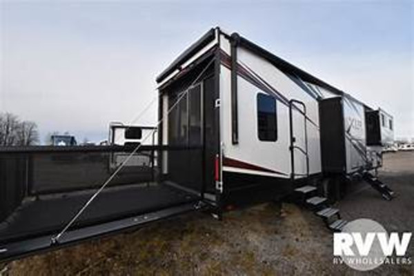 2022 Forest River Nitro Xlr, Generator, 3 A/C's,3 awnings, rear porch