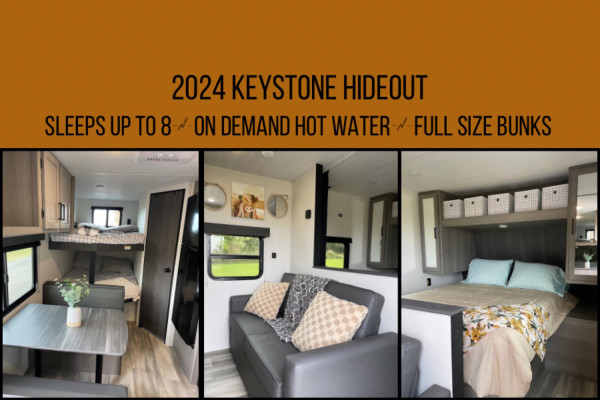 Delivery! New 2024 bunkhouse! Sleeps 8