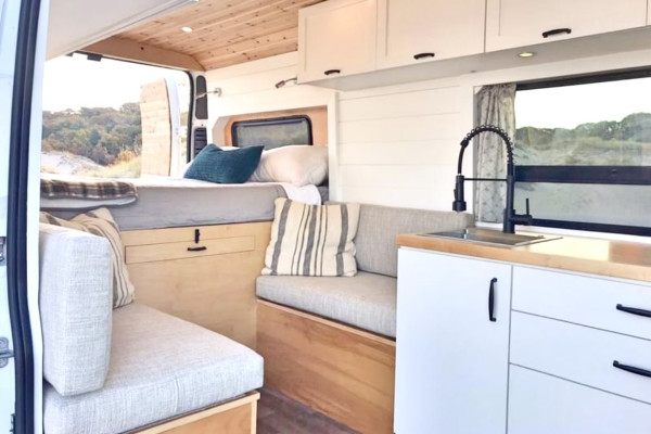 Clover the Campervan, where modern farmhouse meets adventure!