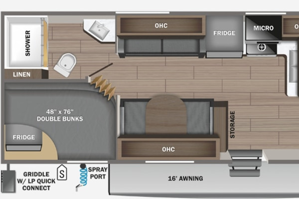 2023 JAYCO 274 BUNKHOUSE