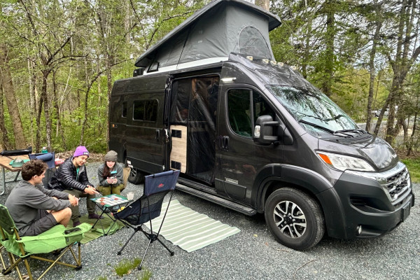 VANgo!  A 2023 Winnebago Solis.  Sleeps and seats 4. Near Logan Airport.