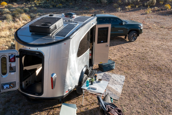 Glamp in a new easy to use and easy to tow 2024 Airstream!