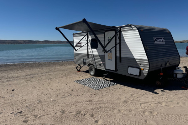 Easy to Pull 2023 Coleman Family & Pet Friendly Camper, Small Light-Weight,