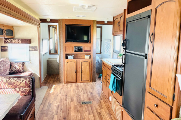28’ bumper pull family bunk house