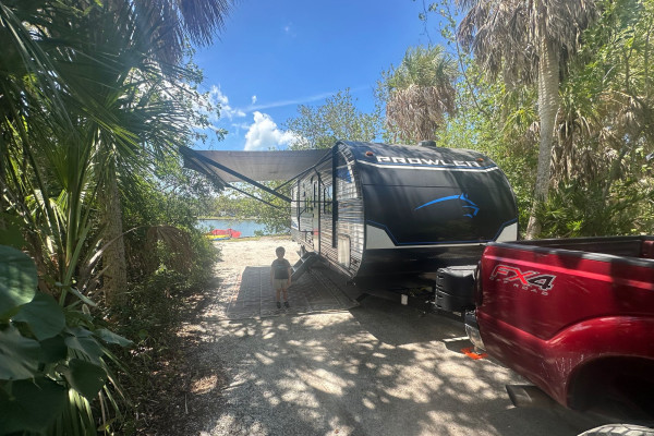 Perfect family camper with optional golf cart