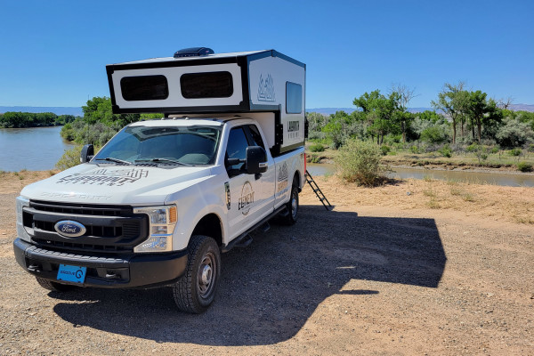 Labyrinth Overland Slide-In Truck Camper Ford F-350