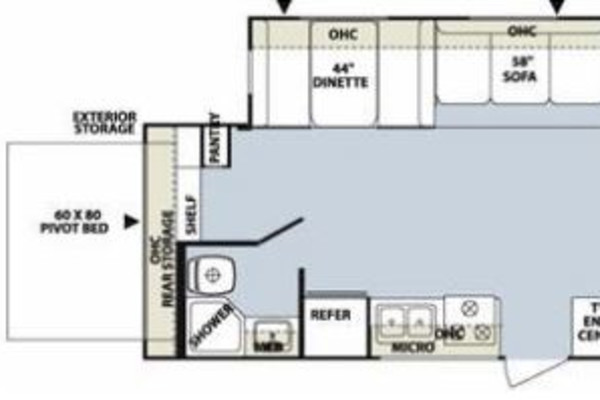 Great little camper, easy to pull with a half ton truck! Sleeps 8