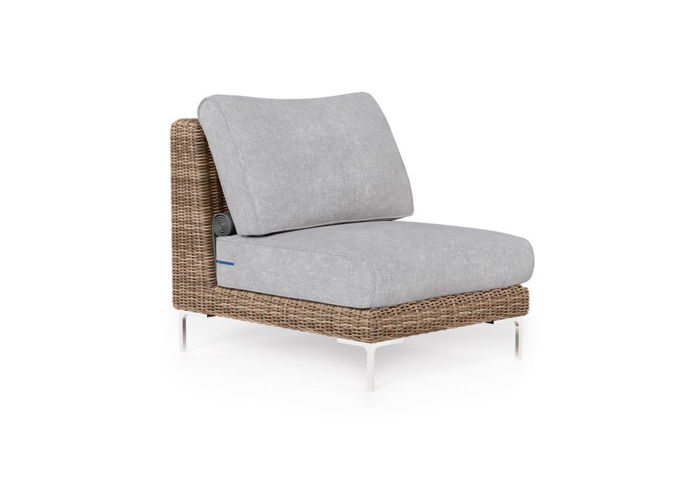 Wicker Outdoor Armless Chair Outer Wicker Outdoor Armless Chair Outer, Modernica Outdoor Furniture