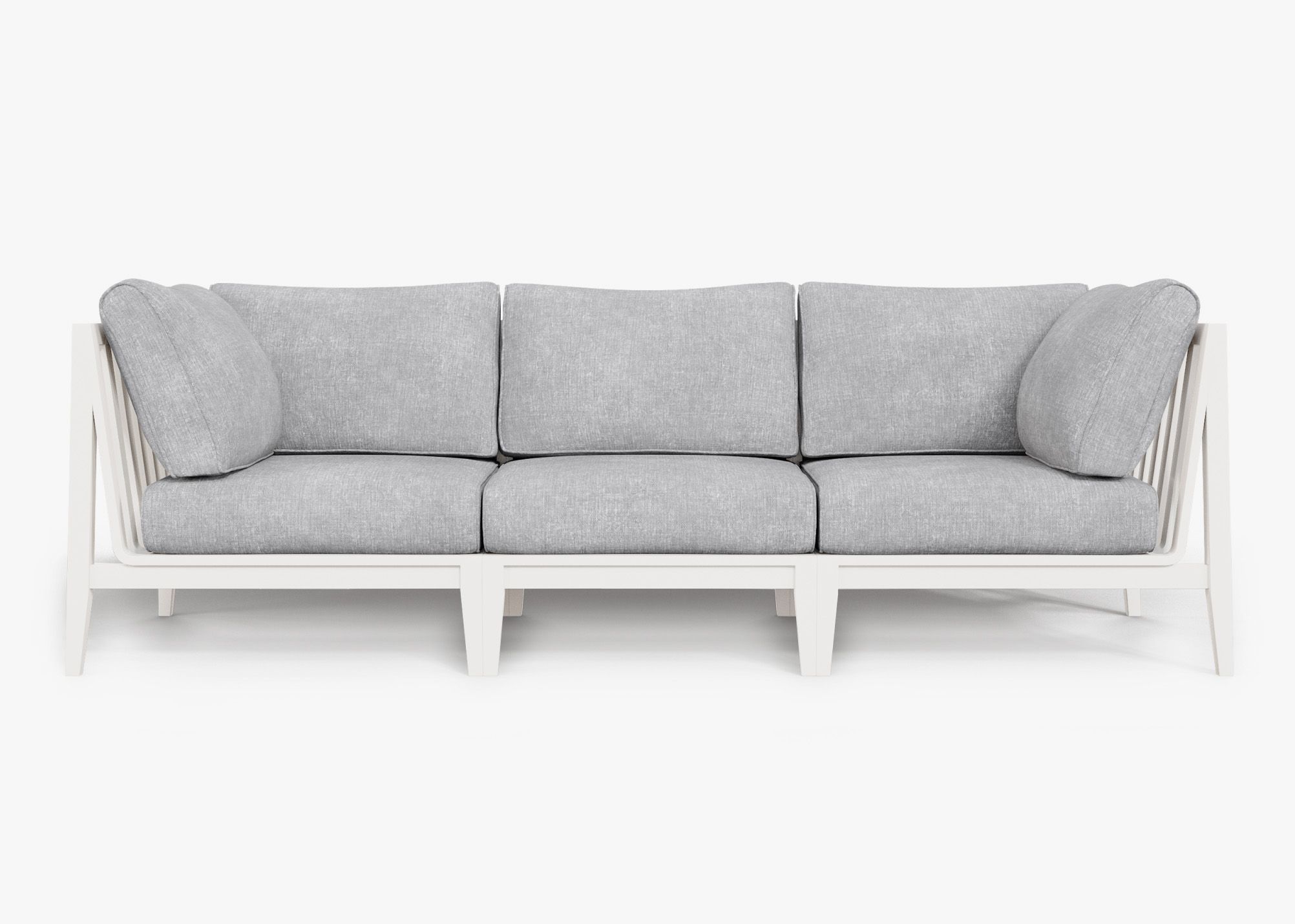 Outdoor shop couch white