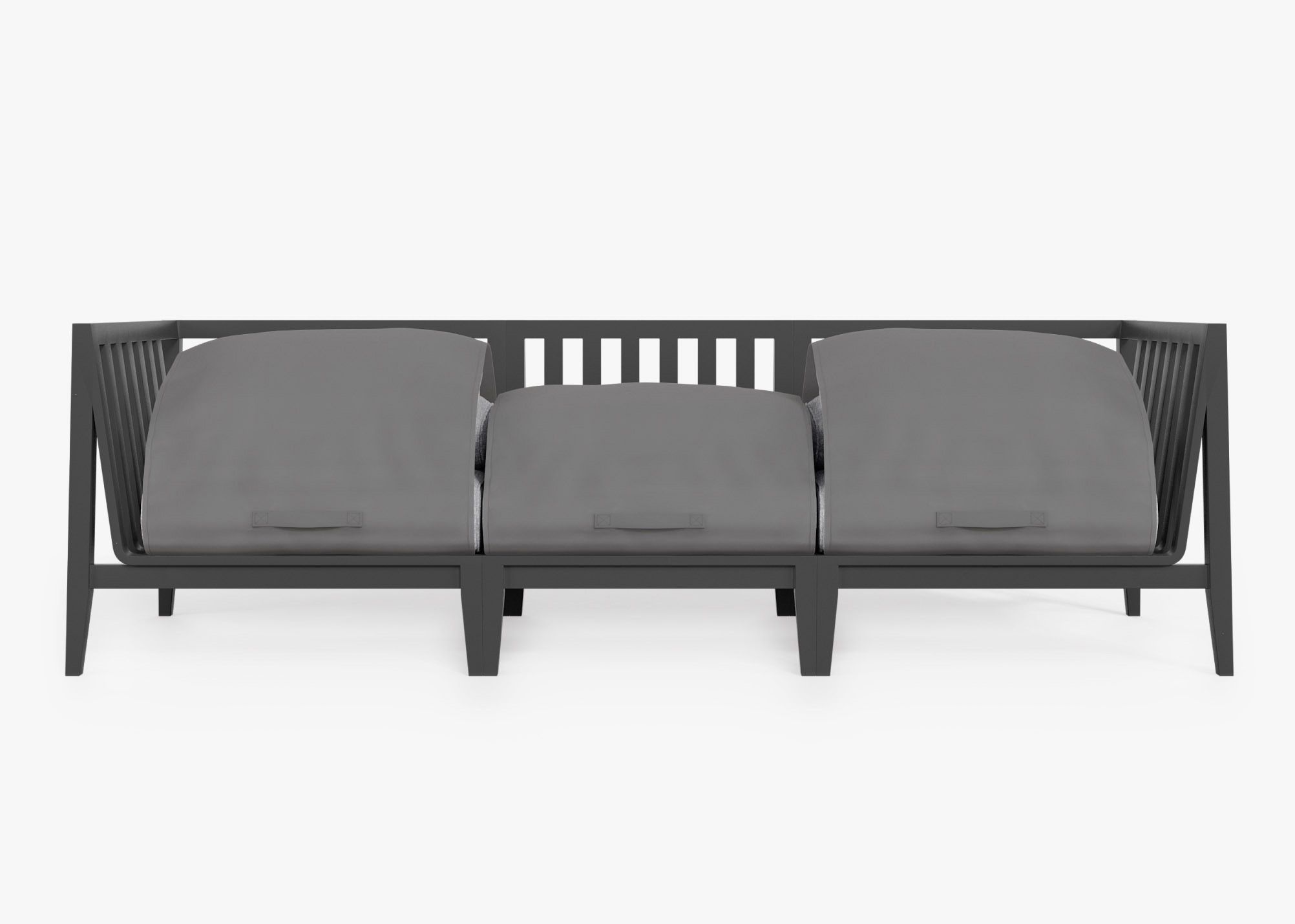 3 seater aluminium outdoor sofa store