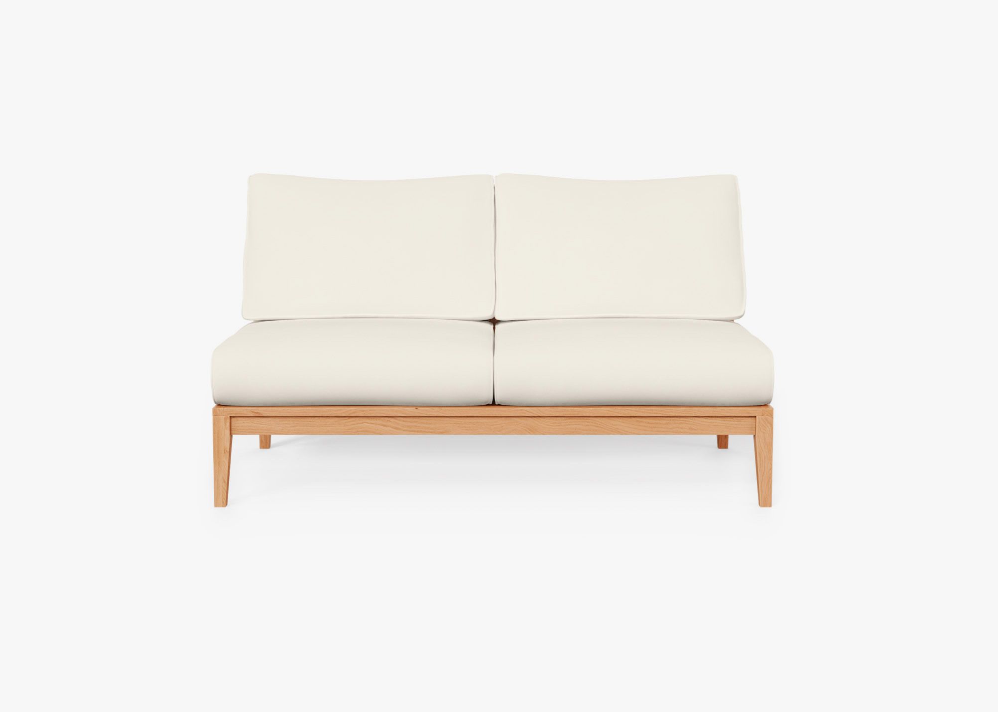 Outer Teak Modular Outdoor Loveseat