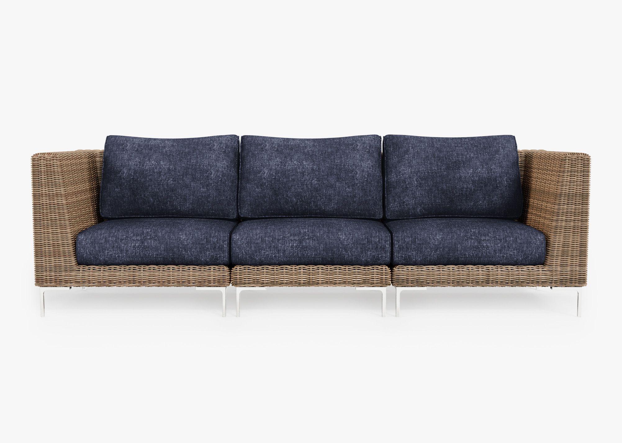 Outer Modular Outdoor Brown Wicker Furniture