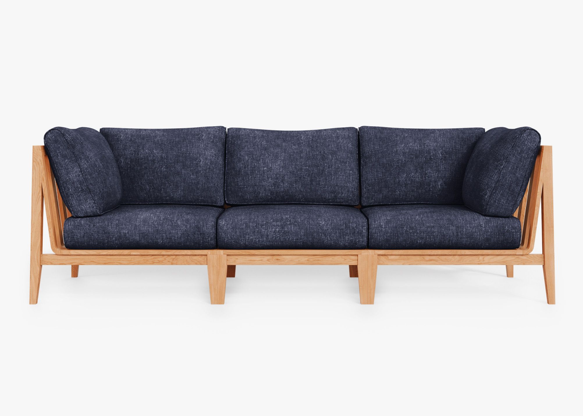 Teak wood sofa 3 cheap seater