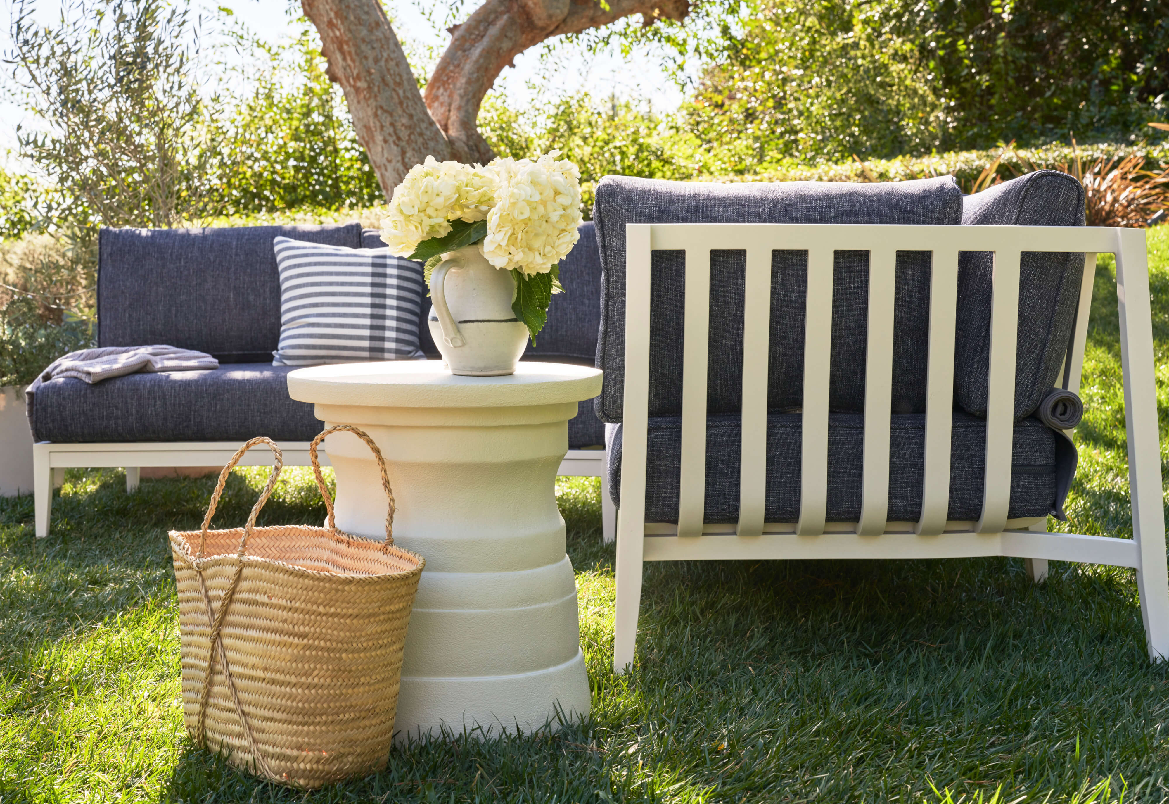 Concrete Outdoor Side Table Multivariant Test Tiered · Outer