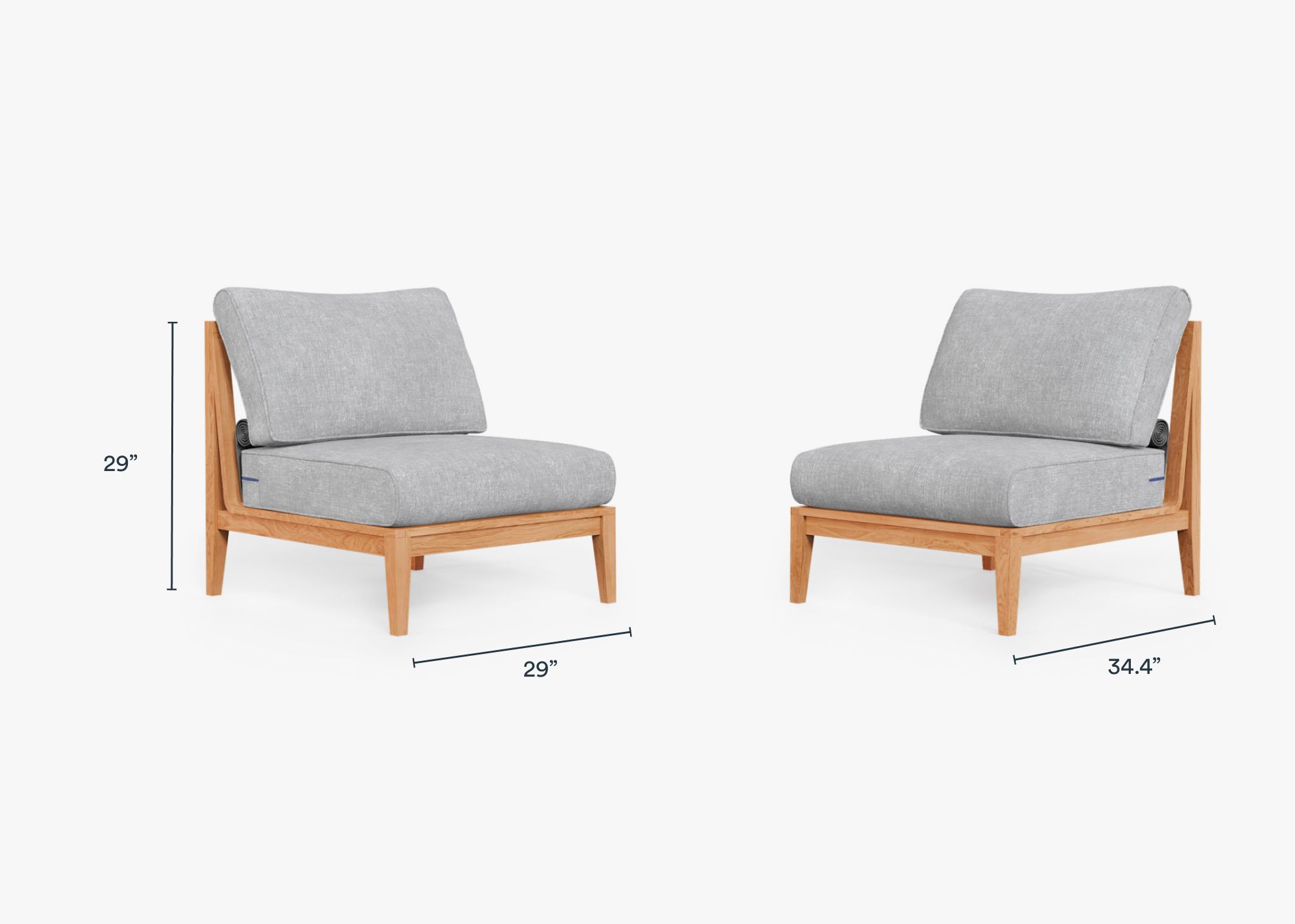 Narrow armless chair new arrivals