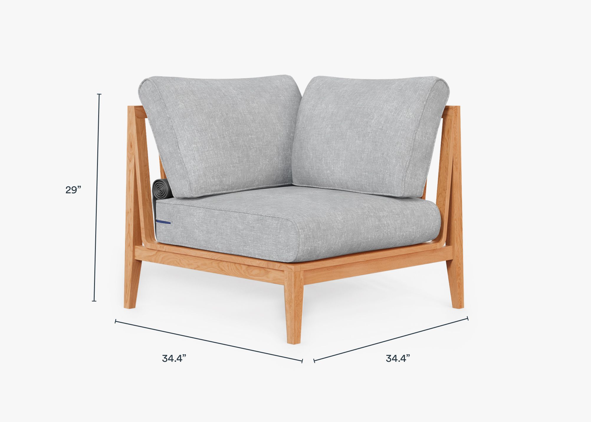 Patio corner chair sale