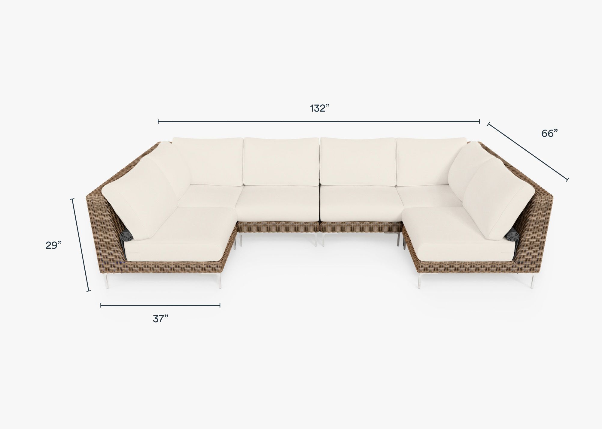 66 inch outdoor couch cushion shop