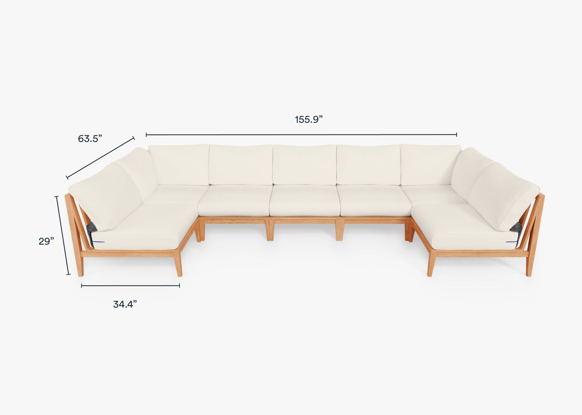 Outer Modular Outdoor Teak Furniture