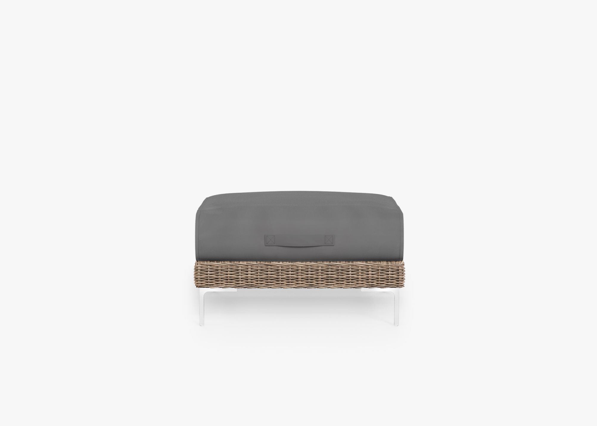 Brown outdoor ottoman deals